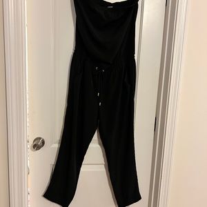 black express strapless jumper